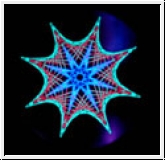 8-edged star 2D String Art