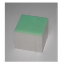 Eco-Green paver smooth surface, 10 x 10 x 8 cm