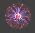 Plasma-Kugel groß
