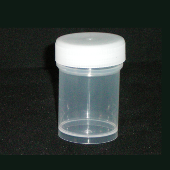 10x 35 ml Kunststoffschraubdose klar PP mit Schraubverschluss natur