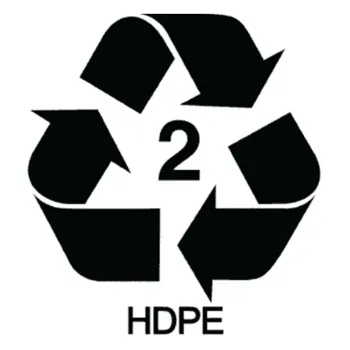 Preview: 250 ml Vierkantflasche Natur HDPE