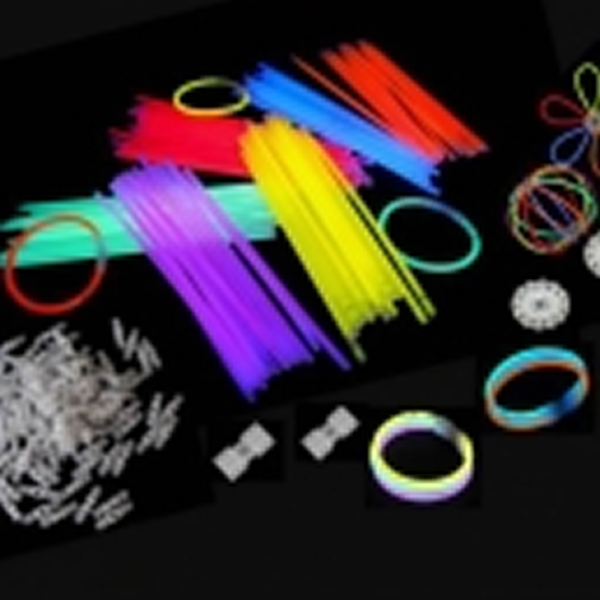 Arm Glow sticks, self-luminous 100er roll 200x5 mm 6-color-mix